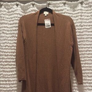 Cyrus Brown Cardigan Sweater